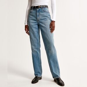 Abercrombie & Fitch 90’s Straight Ultra High Rise - Curve Love